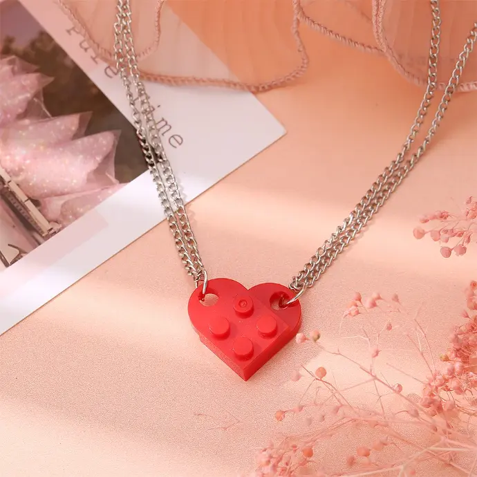 Collar para Parejas de Lego