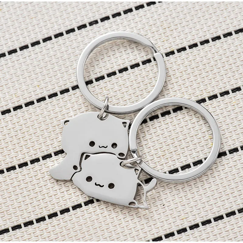 Llavero para Parejas de Gato