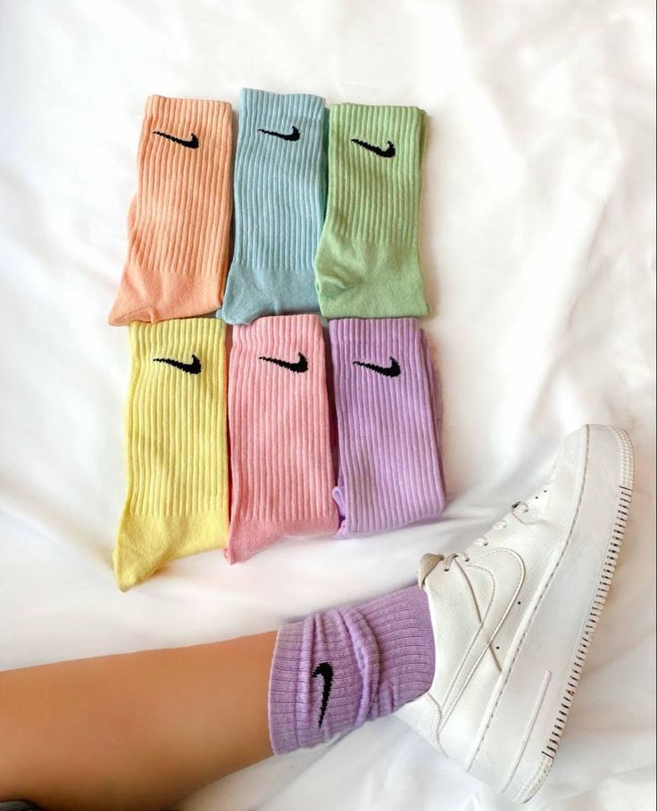 Calcetas Nike Pasteles
