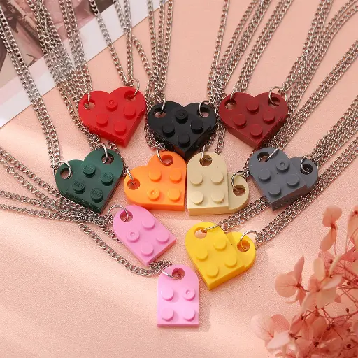 Collar para Parejas de Lego